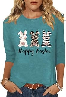 Amazon Deal Alert: Womens 3/4 Sleeve Crew Neck T-Shirts Valentina's Day Spring Shirts Love Heart Raglan Tops
