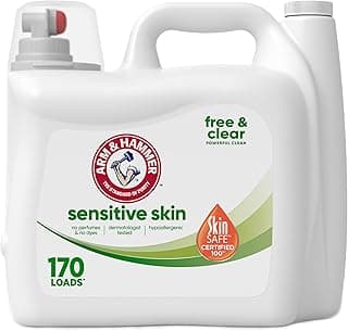 Hypoallergenic, Dye Free, Dermatologist Tested, 170 Loads, 170 fl oz
