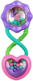 Bright Starts Rattle Barbell Toy, Ages 3M+, Sensory Play