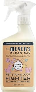 Mrs. MEYER'S CLEAN DAY Pet Stain & Odor Fighter, Orange Blossom Scent, 16oz
