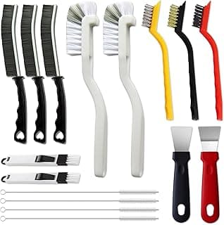 Deep Cleaning Window Groove, Cleaning Brush for Sliding Door, Sill, Tile Lines, Shutter, Corner, Sink, Teapot, Bottle