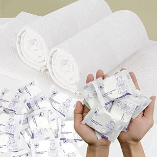 Portable Travel Wash Cloth Disposable Towels for Body Face Towel for Camping Hiking Outdoor Gym Hotel Lightweight Plus Size