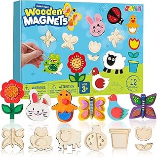 Deal Alert! JOYIN Wooden Magnet Craft Kit: Toddler Approved Fun!