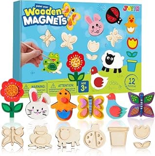 Deal Alert! JOYIN Wooden Magnet Craft Kit: Toddler Approved Fun!