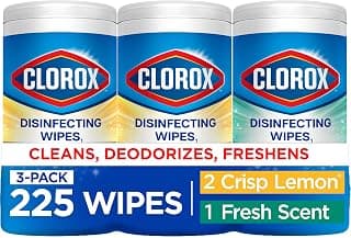 Cleans, Deodorizes and Freshens, Kills 99.9 Percent of Viruses and Bacteria, Bleach Free, Crisp Lemon and Fresh Scent
