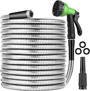Deal Alert! Kink-Free Metal Garden Hose for Effortless Outdoor Mom Life!