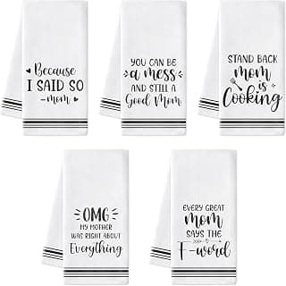 Member of Family Kitchen Hand Towels, Soft Absorbent Cleaning Dishcloth, Birthday Housewarming Gift, Home Bathroom Decor
