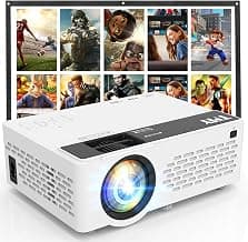 Best Amazon Buy Under: TMY 1080P Full HD Portable Mini Projector, Upgraded Bluetooth Movie Projector with Screen, Compatible with TV Stick Smartphone/HDMI/USB, Indoor & Outdoor Use