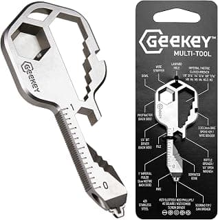 EDC Multitool, Screwdriver, Wrench, Box Cutter | Good for Travel, Outdoor, Hiking | TSA Safe, 420 stainless steel