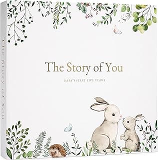 We Are Obsessed With This: Keepsake Memory Book for Baby Boy or Girl Timeless First 5 Year Baby Book A Milestone Book to Record Every Event from Birth to Age 5 Gender Neutral Journal Scrapbook Photo Album