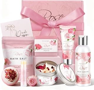 Christmas Mothers Day Gifts, Bath and Body Gift Set Self Care Package for Mom Sister Her Wife Grandma Girlfriend Friends