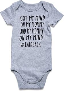 BFUSTYLE Baby Boy Girl Funny Romper Infant Bodysuit 0-18 Months