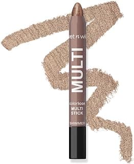 Color Icon Cream Eyeliner Eyeshadow Multi-Stick, Moisturizing, Nourishing Velvety Cream-to-Powder Buildable & Blendable Formula, Cruelty-Free & Vegan - Brown Sugar