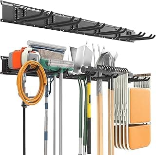 Heavy Duty Folding Chair Hangers with 6 Adjustable Hooks, Max Load 450lb, 48inch