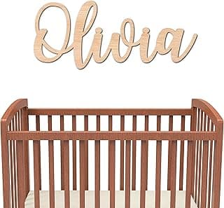 Personalized Wooden Name Sign for Nursery Wall Letters Custom Baby Name Sign for Wall Room Decor