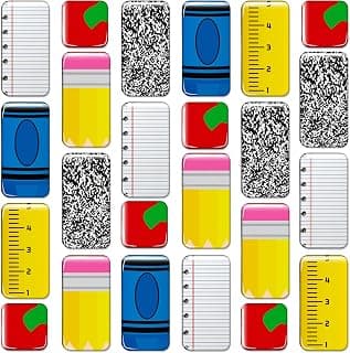 Back to School Gifts in Bulk - 24 PCS Refrigerator Magnets Set for Teachers Appreciation Week, Back to School, Christmas, End of Year