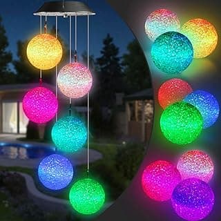 LED Decorative Mobile, Gifts for Grandma, Waterproof Outdoor Solar Lights for Garden Patio Party Yard Window Outdoor Decor