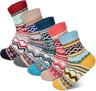 Stocking Stuffers for Women - Winter Crew Socks Christmas Gifts for Women Her Mom Wife Teen Girls Sister Birthday Gifts Ideas