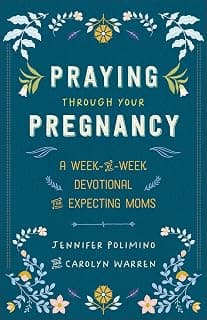 Praying Through Your Pregnancy: A Week-by-Week Devotional for Expecting Moms | Christian Pregnancy Journal | Gift for First-Time Moms