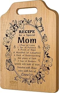 Mothers Day Gifts for Mom From Daughter Son,Mom Birthday Gifts for New Mother,Best Mom Ever Gifts,Unique Mom To Be Step Mom Bonus Mom Birthday Christmas Presents Ideas,Cool Mom Kitchen Cutting Board