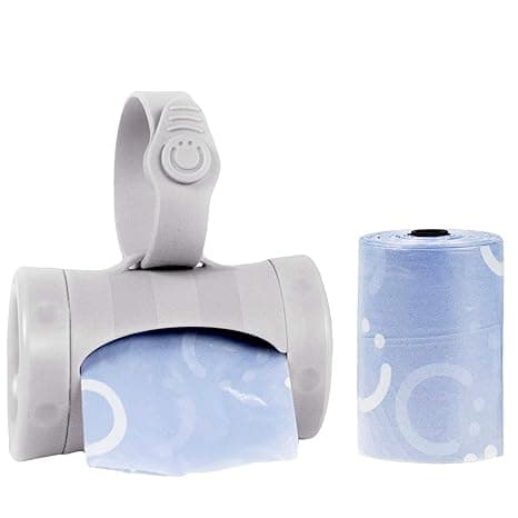 Amazon Deal Alert: Ubbi Retractable On the Go Bag Dispenser for Travel, Lavender Scented, Gray