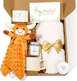 New Mom Gifts & Baby Gift Set for Newborn, Baby Shower Gifts for Mom to Be,Newborn Baby Gifts,Pregnancy Gifts for Expecting Mom,New Mom Care Package After Baby, Gifts for Women and Newborn Baby