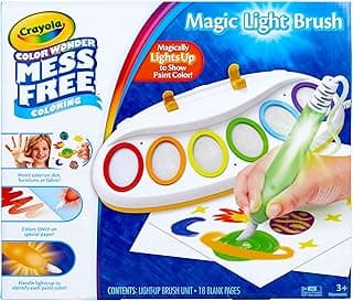 Color Wonder Magic Light Brush, Mess Free Painting for Kids, Age 3+ | Toddler Paint Set, Learning Art Toys, Birthday, Holiday Gifts for Girls & Boys, Arts & Crafts, Kids