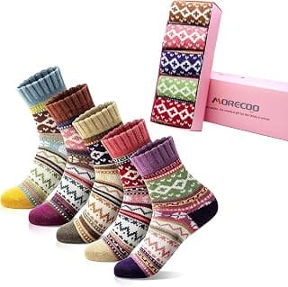 Stocking Stuffers Thick Soft Warm Wool Cozy Crew Womens Socks