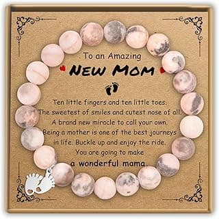 Sereney Bracelet for Women Girl as Gifts for New Mom Daughter Granddaughter | First Time Mom Gifts for Mom to Be Cross Bracelet as Baptism Granddaughter Daughter Gifts Inspirational Bracelet as Gf Gift