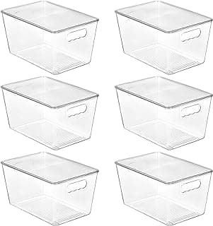 BPA-free Plastic, Organize Vertically, For Pantry Kitchen Fridge Cabinet Closet Bathroom, Built to Last, Easy to Move