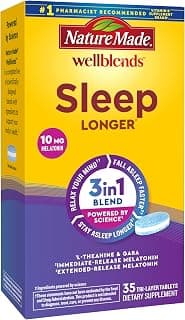 Melatonin 10mg, L theanine 100 mg, and GABA 100mg, Sleep Supplement