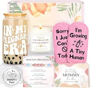 Pregnancy Gifts for Expecting Moms Thoughtful Gifts for New Moms Gift Basket for Mom To Be Gift for Pregnant Women Friend Pregnancy Announcement Presents for First Time Mom, New Mama, Mommy To Be