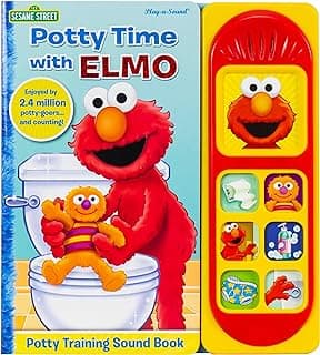 Sesame Street - Potty Time with Elmo - Potty Training Sound Book - PI Kids