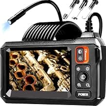 Daxiongmao Endoscope Camera with Light, 1080P HD Borescope | IP67 Waterproof Snake Camera – Ideal for Inspecting Walls, Vents, Automotive Engines, Pipes – A Great Gift Tool for Men
