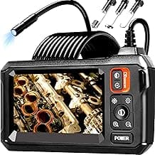 Daxiongmao Endoscope Camera with Light, 1080P HD Borescope | IP67 Waterproof Snake Camera – Ideal for Inspecting Walls, Vents, Automotive Engines, Pipes – A Great Gift Tool for Men
