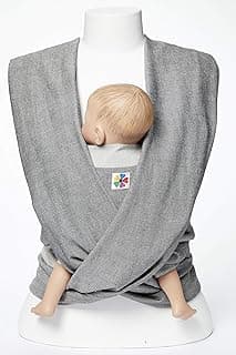 Hip Baby Wrap Woven Baby - Sling Wrap Carrier for Infants and Toddlers | Lighweight Woven Baby Wrap, Sling Carrier, Ergonomic Weight Distribution, Nursing Cover, Machine Washable, 8-35 Lbs, Midnight