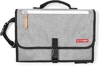 Skip Hop Portable Baby Changing Pad, Pronto, Grey Melange
