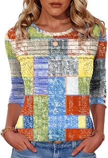 Blouses for Women Dressy Casual Long Sleeve Fall Fashion Tops Trendy Outfits for Work Office Shirts Thicker Clothes
