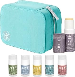 Scentered Aromatherapy Gift Set, Roll On Essential Oil Balms for Sleep, Stress-Relief, Focus, Mood Boost, Calm & Emotional Balance - Relaxing Gifts for Women - Daily Ritual