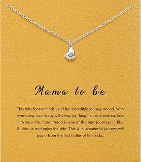RZKING Silvery Necklace for Women, Dainty Cat Candy Bow Moonstone Necklace, Gifts for Best Friend Sister Mom Daughter Teacher, Mothers Day Birthday Christmas Thank You Gifts